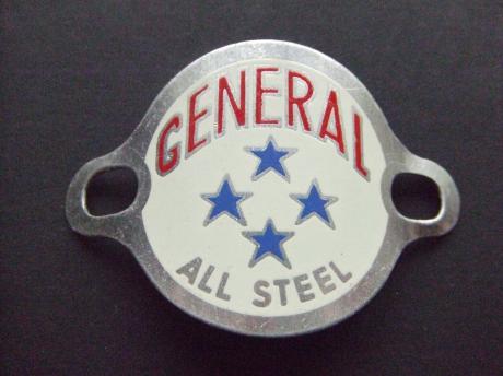 General All steel transportfiets balhoofdplaatje